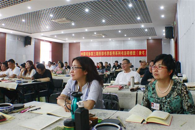 寻觅真经之研学中原——棠外书法教师王春参加书法培训活动