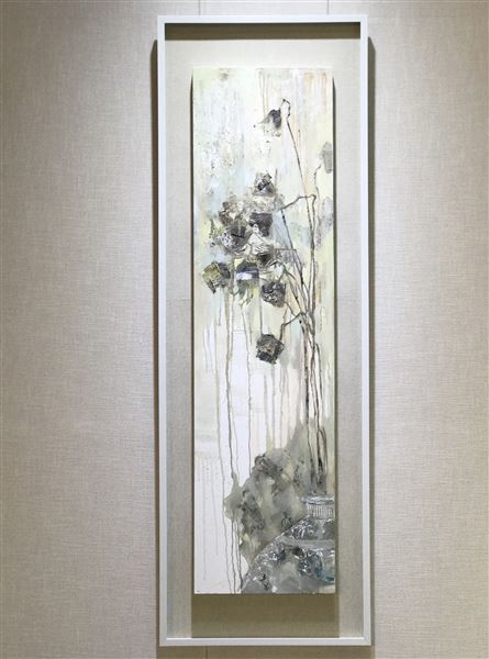 我校美术教师代伟鹤油画作品入选全国当代女性艺术展