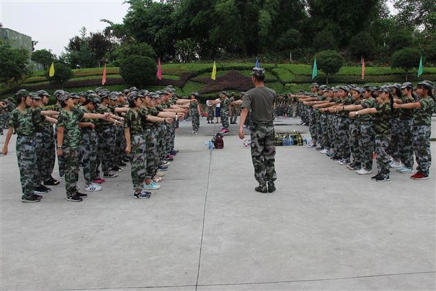 青春在拼搏坚守中绽放——记棠外高2017级新生军训