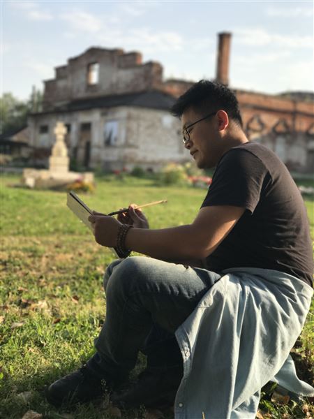 我校美术教师王宪龙、代伟鹤受邀参加“四川省美术教师俄罗斯交流采风活动”