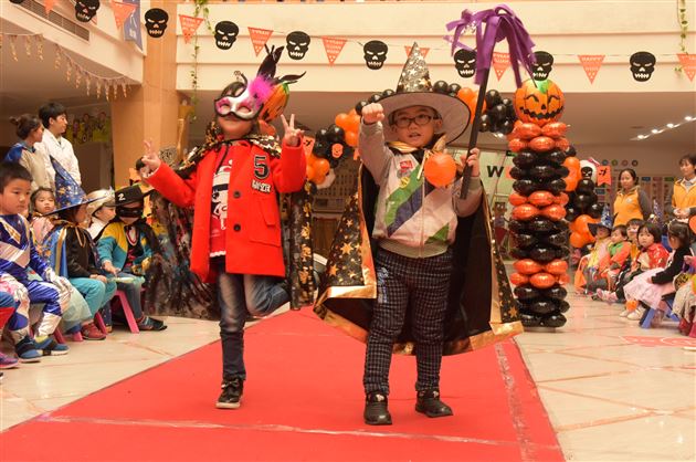 Happy Halloween Fashion Show——棠外实验幼儿园2017年万圣节活动