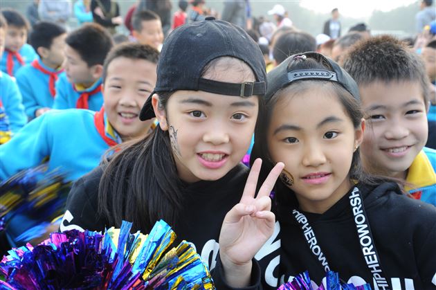 棠外附小成功举行第十四届集体项目趣味运动会