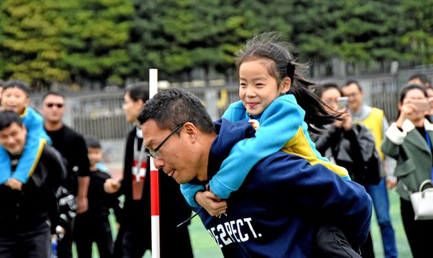 棠外附小成功举行第十四届集体项目趣味运动会