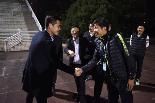 全国各地足协、俱乐部观摩团赴棠外考察足球青训工作