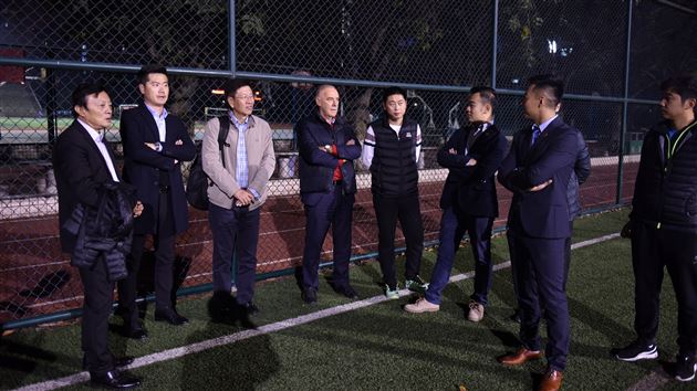 全国各地足协、俱乐部观摩团赴棠外考察足球青训工作