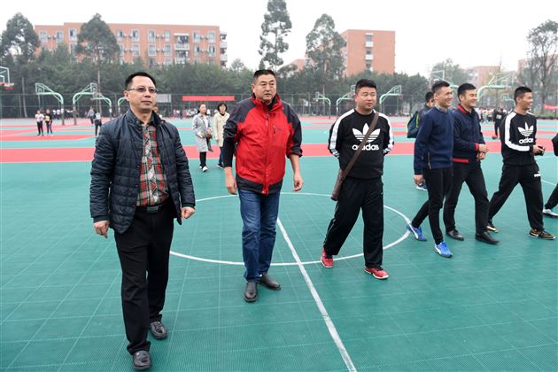 携手高校共谋发展 蓄力棠外体育教育——棠外与西南民大开展体育交流活动