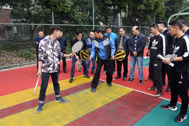 携手高校共谋发展 蓄力棠外体育教育——棠外与西南民大开展体育交流活动