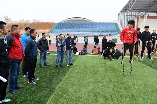 携手高校共谋发展 蓄力棠外体育教育——棠外与西南民大开展体育交流活动