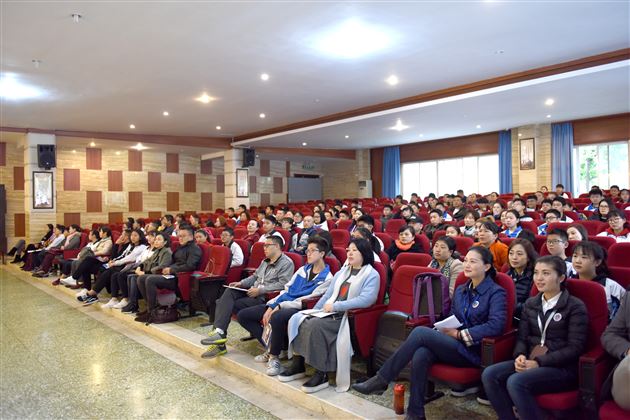 棠外国际部举办2018级招生宣讲会