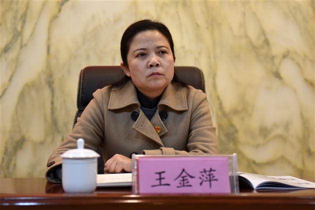 双流区教育局党组成员、副局长王金萍同志
