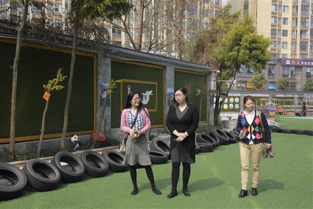 同走特色之路 共建品质之园——棠外实验幼儿园接待广州格灵蓝幼教集团教育总监进行参观交流