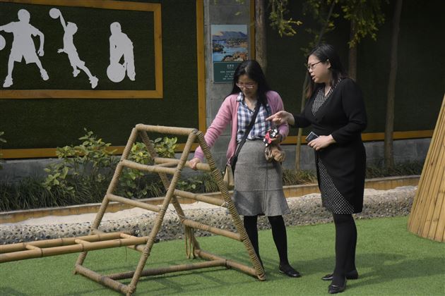 同走特色之路 共建品质之园——棠外实验幼儿园接待广州格灵蓝幼教集团教育总监进行参观交流