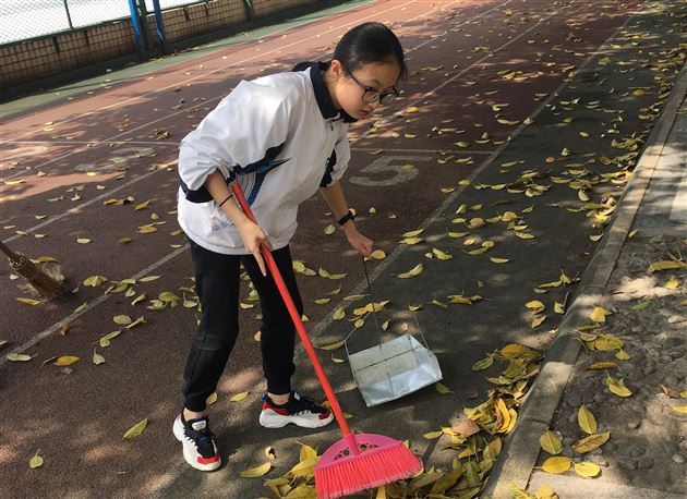 在汗水中磨练 在反思中成长——棠外初2016级17班社会实践总结