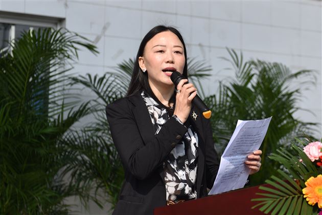 激扬学子意气  奏响青春乐章——棠外举行初2015级中考冲刺誓师大会