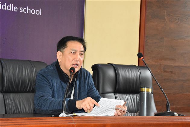 乘势而上 冲刺中考——棠外召开初三教育教学工作会