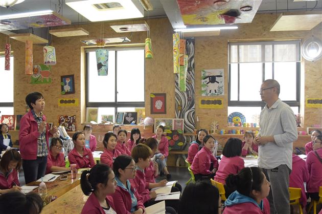 棠外实验幼儿园开展美术教学专题培训