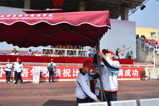 棠外青年志愿者助力全国青少年校园足球联赛(西南赛区)