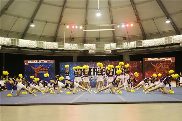 喜报：棠外参加“2018年亚洲啦啦操锦标赛”获季军