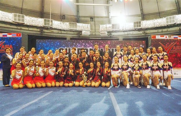 喜报：棠外参加“2018年亚洲啦啦操锦标赛”获季军