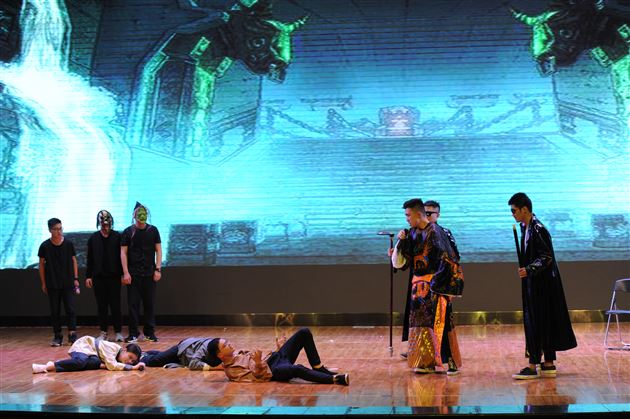 话剧小舞台有你“剧”精彩——高中举行学生综合素质培养系列活动