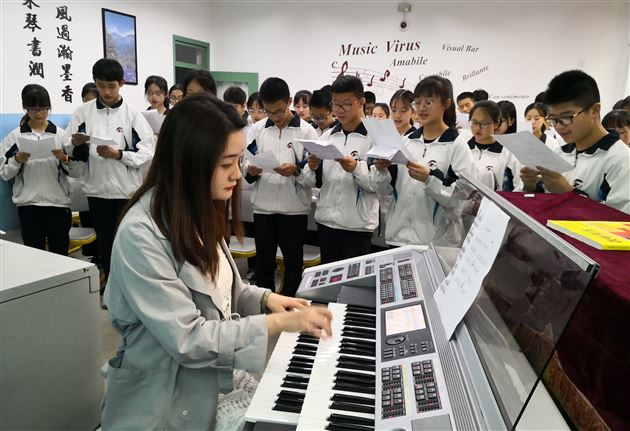 双流区中学音乐研培活动在我校顺利举办