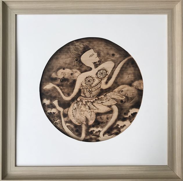 棠外初中美术《沐阳》系列烙画作品喜获2018年成都市双流区中小学生艺术节美术比赛特等奖