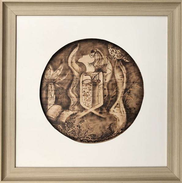 棠外初中美术《沐阳》系列烙画作品喜获2018年成都市双流区中小学生艺术节美术比赛特等奖