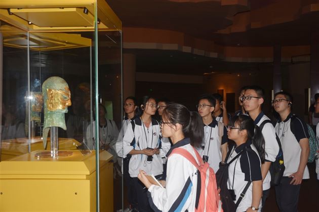 探古蜀文明提文化自信——高2016级前往广汉三星堆开展研学活动