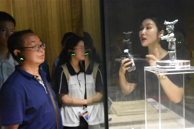 体悟蜀魂国魄对话金沙掌门——棠外高2017级师生金沙遗址“馆长开放日”研学报道