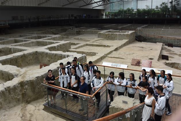 体悟蜀魂国魄对话金沙掌门——棠外高2017级师生金沙遗址“馆长开放日”研学报道