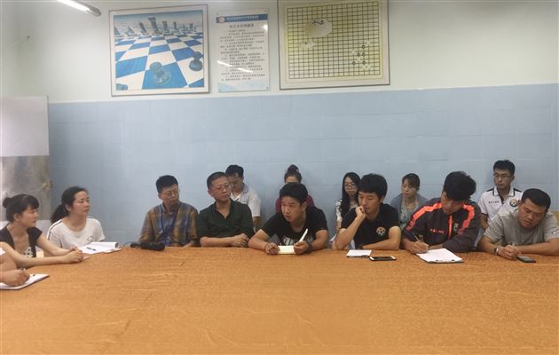 棠外初中2018-2019学年新学期足球班工作会