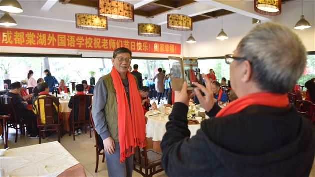 鹤发童颜再相逢便胜却人间无数——棠外重阳节敬老活动