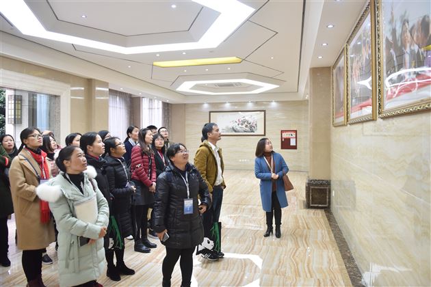 广东省连南县高级研修班成员来我校交流学习