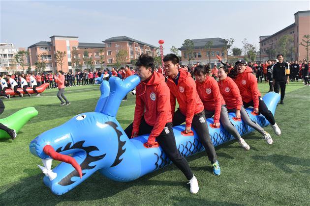 喜报：棠外教职工荣获双流区第十二届教职工趣味运动会团体最高奖