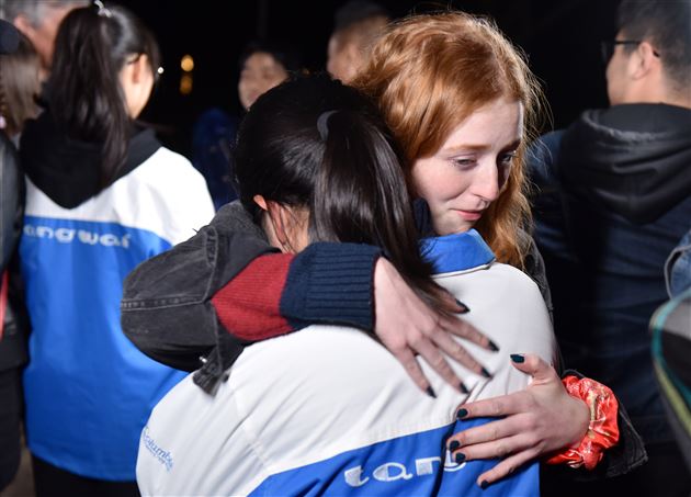 以中文为媒  通友谊之桥——记美国孔子学院校友走进棠外