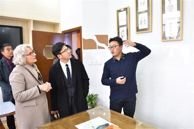 新西兰知名教育家Ms.JanFitz-Gerald一行来我校访问交流