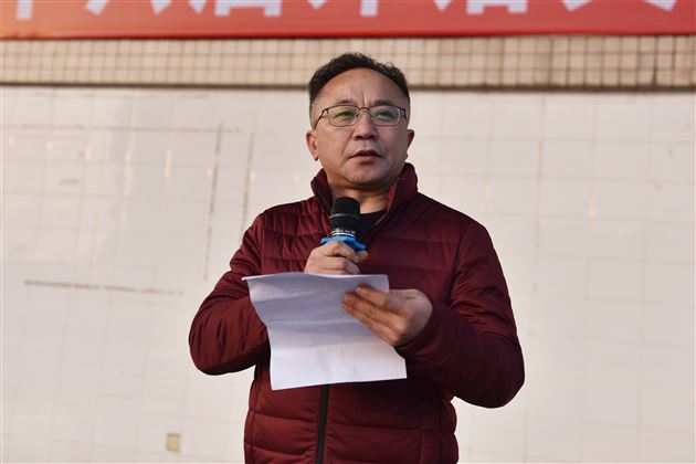 我校隆重举行第十六届外语文化节启航仪式