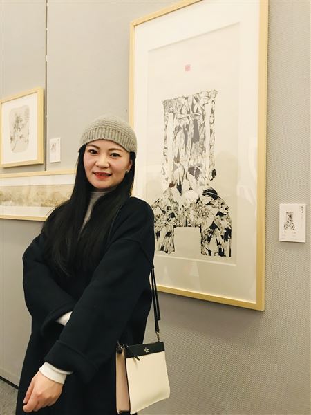 以钢笔诠释工匠精神——我校教师代伟鹤作品在四川省第二届钢笔画双年展中获奖并亮相四川美术馆