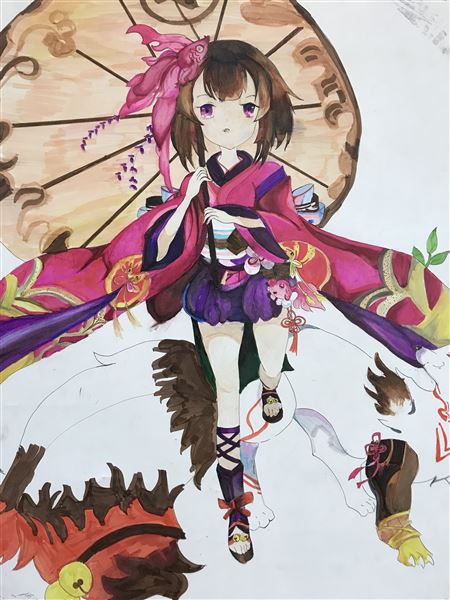 棠外第五届校园艺术节学生书画作品展