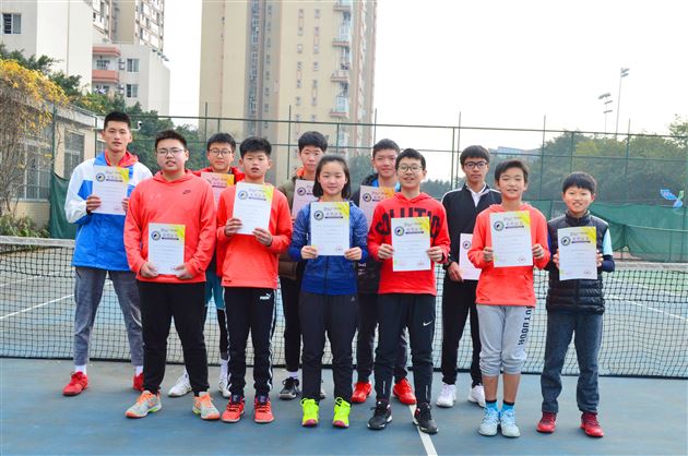 棠外网球队参加2019年四川省网球比赛再创佳绩