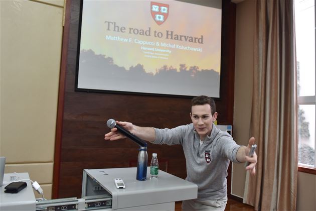 大咖来袭，解密征服名校之旅——美国哈佛学霸棠外行实录