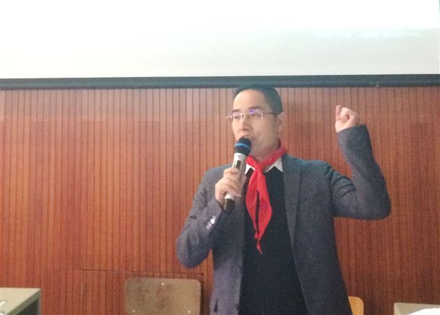 大爱无疆  情系山区——记小学部五年级家长义工课堂