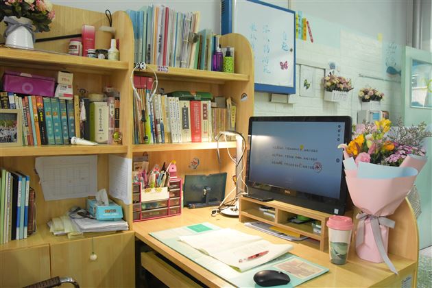 优雅的环境带来美丽的心情——我校初中部开展“文明办公室”评比活动