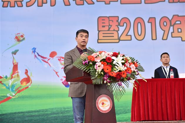 棠外代表中国参加2019年世界中学生足球锦标赛出征仪式暨2019年棠外校园足球嘉年华启动仪式