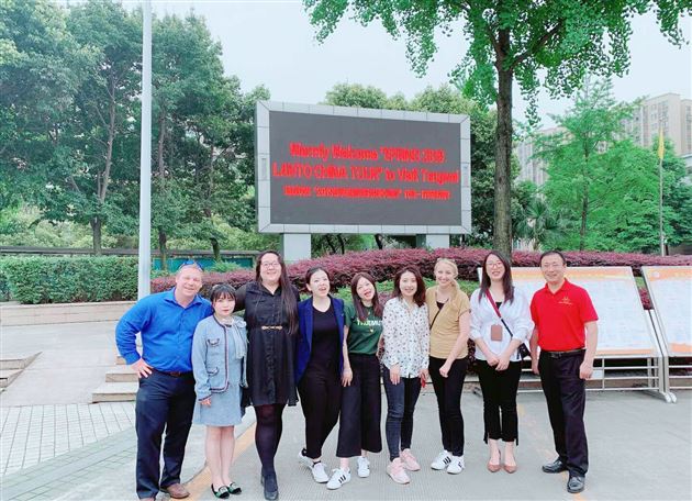 春风有你，不如刚好遇见你——“2019春季蓝图美国名校中国展”一行到访棠外