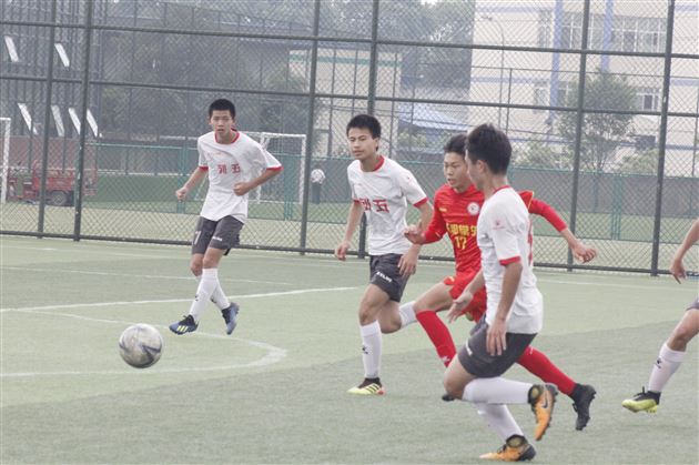 棠外高中男足代表双流区征战成都市第五届高中生综合运动会足球比赛获冠军