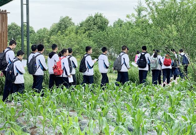 天赐‘粮’机，健康‘循’意——记我校初2017级绿色研学旅行活动