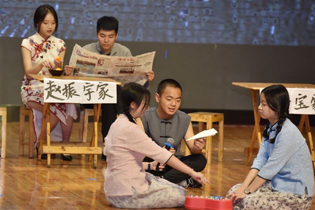 青春舞台 海棠花开——“仁譞”文学社第十六届话剧演出活动