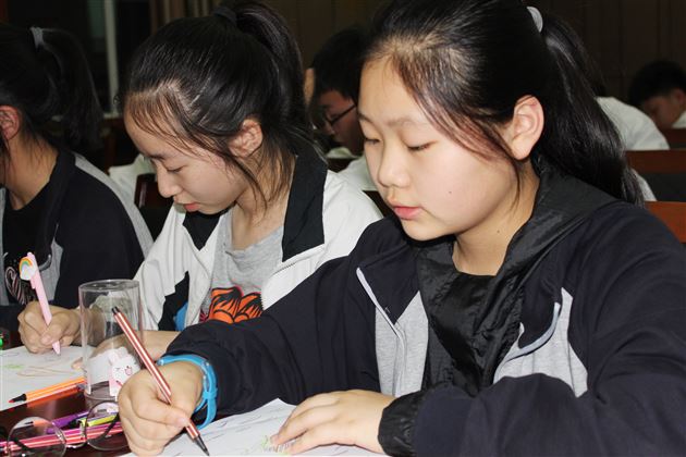 “透视”压力——我校初2016级举行考前心理辅导活动