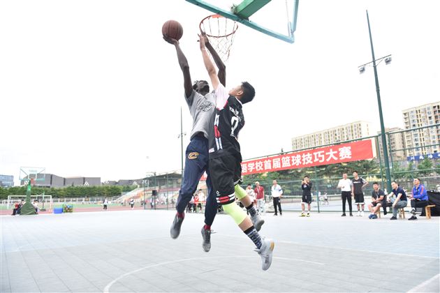 “TBA”横空出世 全民星大放光彩——我校举行首届全民星篮球技巧大赛